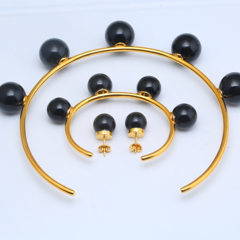 Позолоченный трёхпредметный набор