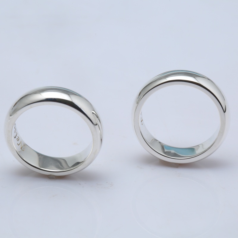 Парные серебряные кольца