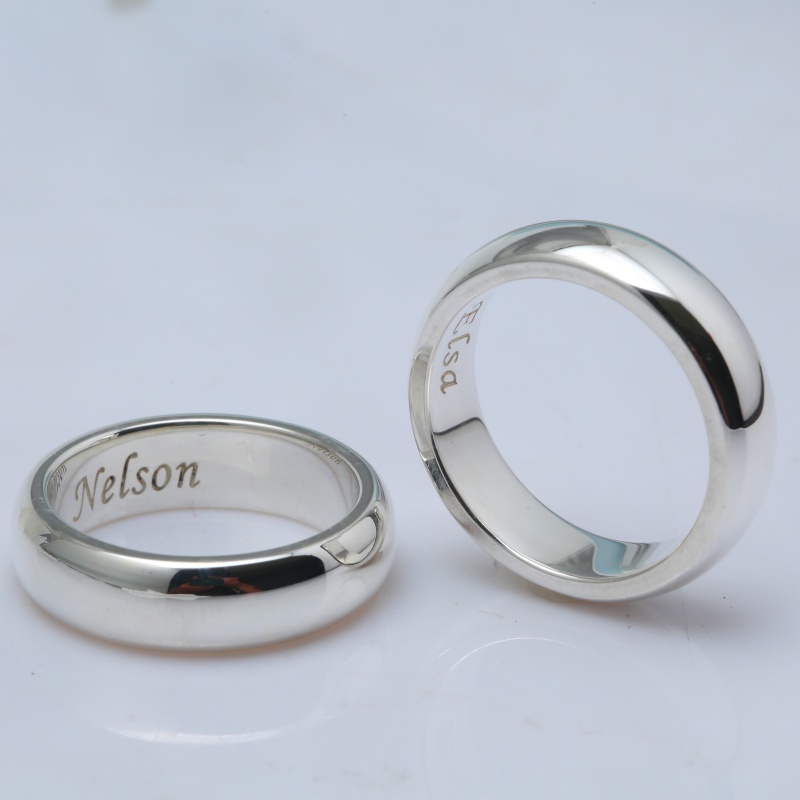 Парные серебряные кольца