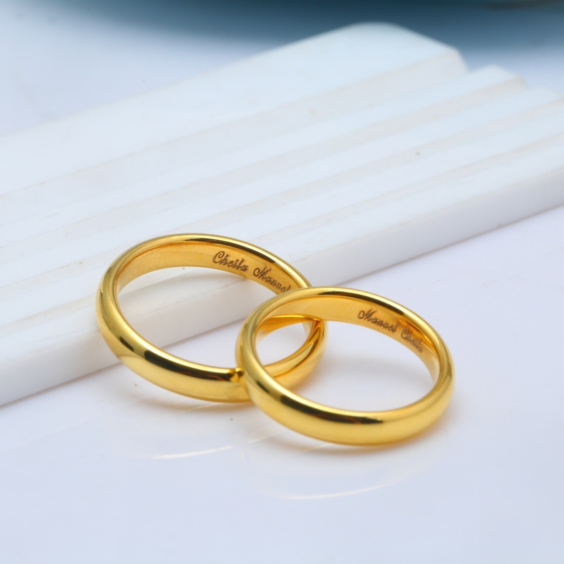 Парные серебряные кольца