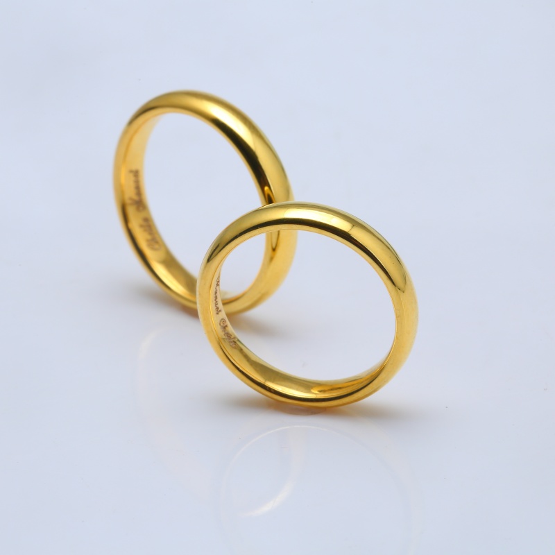 Парные серебряные кольца