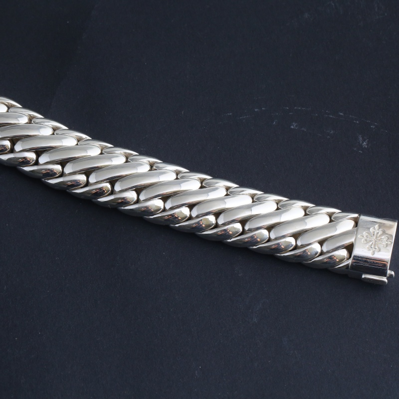 Серебряный браслет “Тройная плеть”