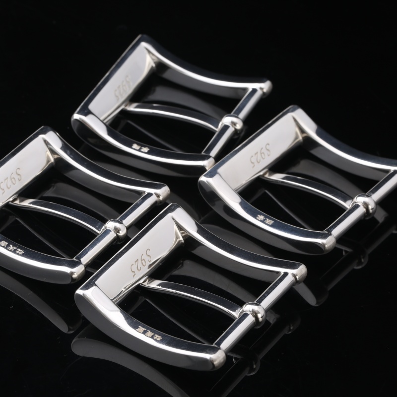 Серебряная пряжка для ремня