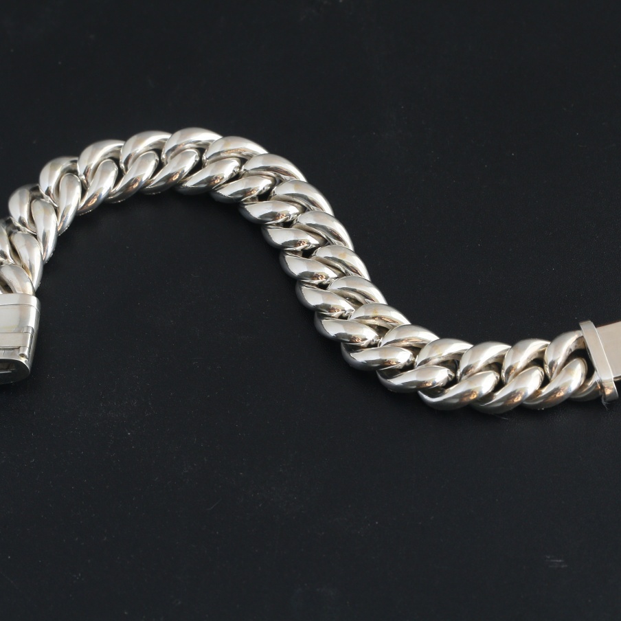 Браслет “Куба” из серебра 925 пробы