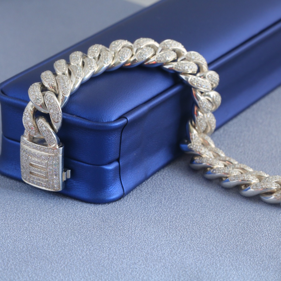 Браслет “Куба” из серебра 925 пробы