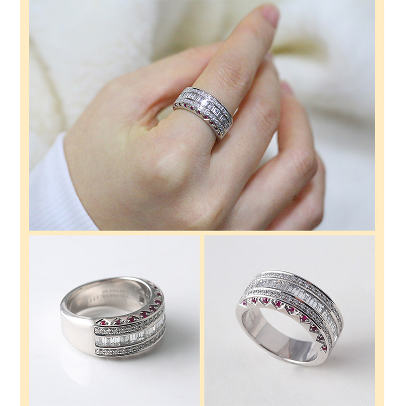 Золотое кольцо в форме полного круга, инкрустированное бриллиантами