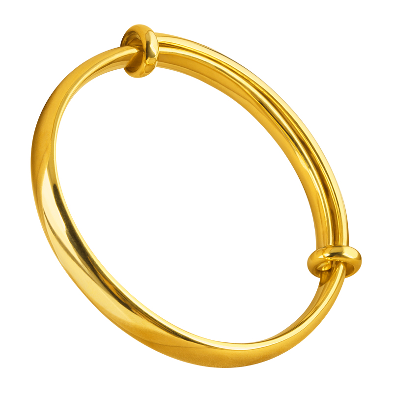 Императорская наложница твердый push pull золотой браслет