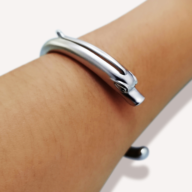 Китайский дракон C типа чистого золота браслет