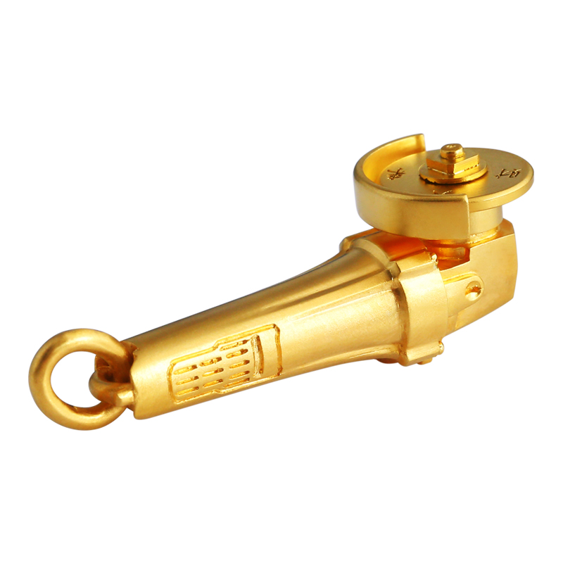 Угловая шлифовальная машина из золота 999 ног