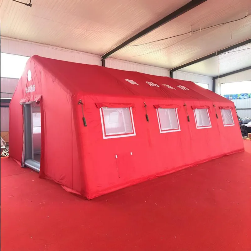 Надувная пожарная палатка