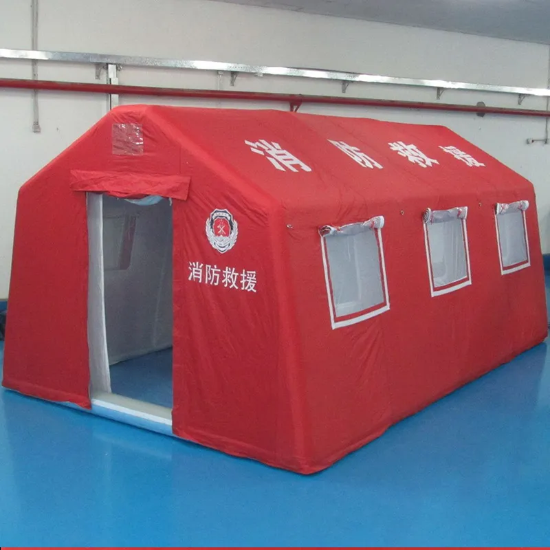 Надувная пожарная палатка