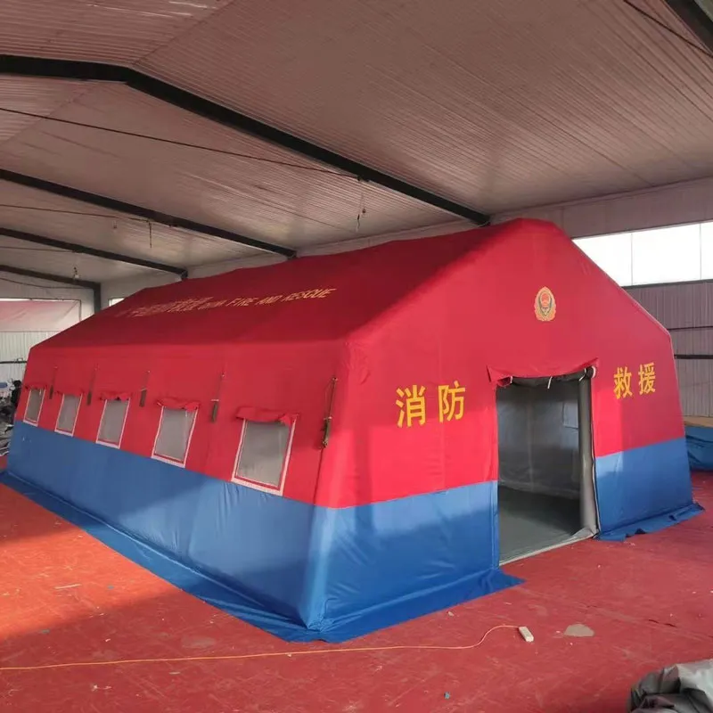 Надувная пожарная палатка
