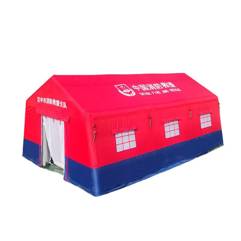 Надувная пожарная палатка
