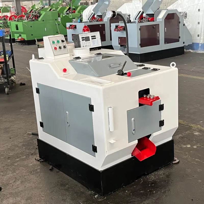 Новый тип высокоскоростной машины для холодной ковки с полным закрытием, производительностью 180-200 шт./мин, с одним штампом и двумя пуансонами, для изготовления винтов и болтов D3-20