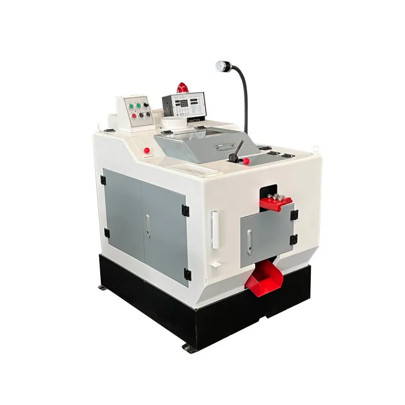 Новый тип высокоскоростной машины для холодной ковки с полным закрытием, производительностью 180-200 шт./мин, с одним штампом и двумя пуансонами, для изготовления винтов и болтов D3-20