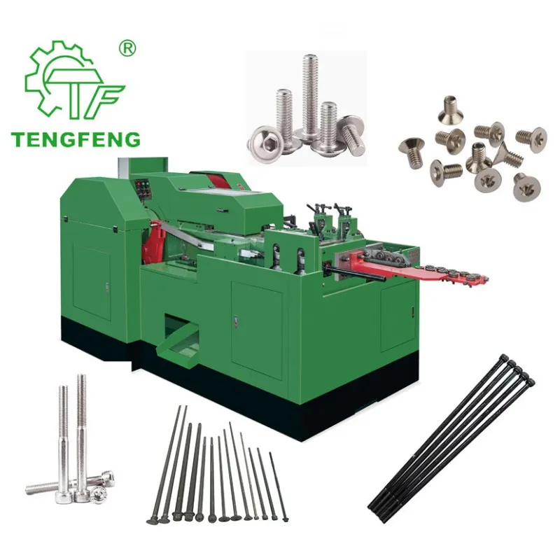 Универсальная высокоэффективная машина для производства винтов для индивидуальных решений в области крепежных изделий D8-150
