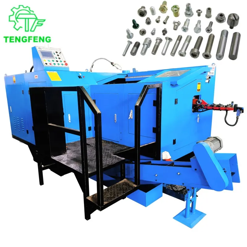 Многопозиционный интеллектуальный болтоформовочный станок для высокоскоростной холодной ковки болтов и крепежных деталей-63S