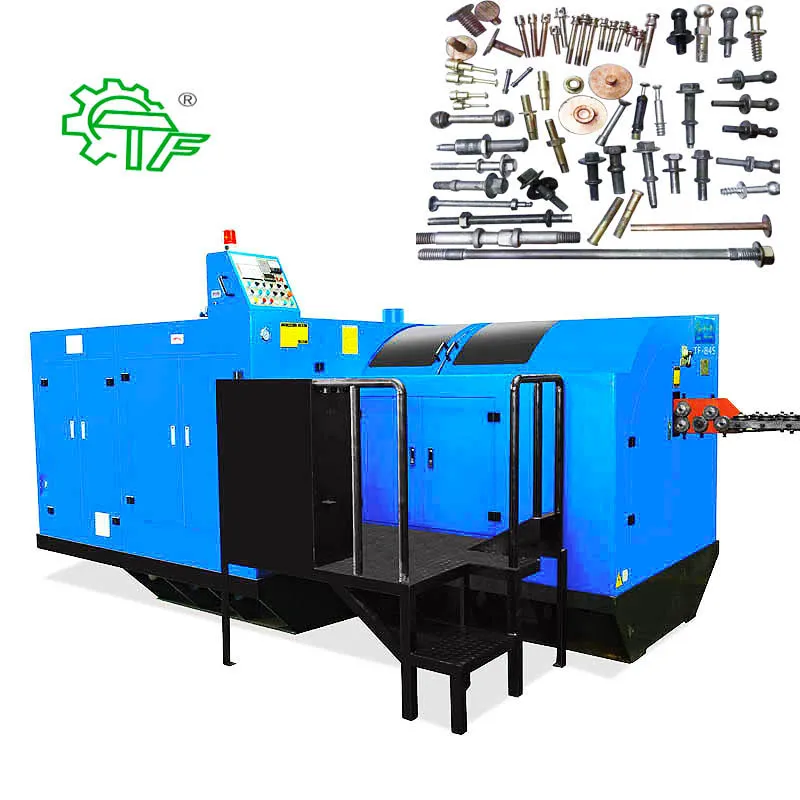Высококачественная, простая в эксплуатации автоматическая многопозиционная машина для холодной ковки Лучшее качество машины для изготовления болтов -83S