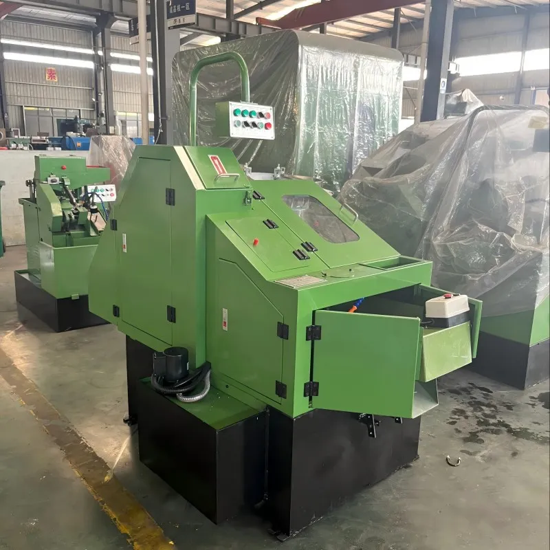 Заводская цена Резьбонакатная машина с редуктором для изготовления винтов из нержавеющей стали для гипсокартона Винторезная машина R3-20Z