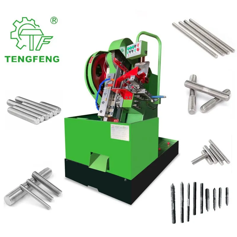 Простые в эксплуатации высокоэффективные резьбонакатные станки Станок для нарезания резьбы на болтах — R4-40