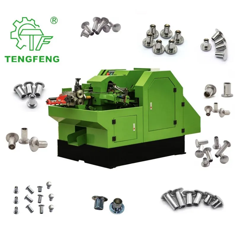 Высококачественная тайваньская машина для холодной штамповки полутрубчатых заклепок для изготовления полых заклепок – DW8-120