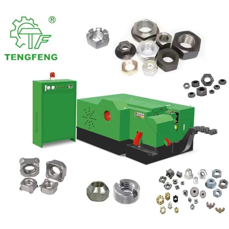 Тайваньская высокоэффективная шестипозиционная машина для производства металлических гаек TNF8B6S