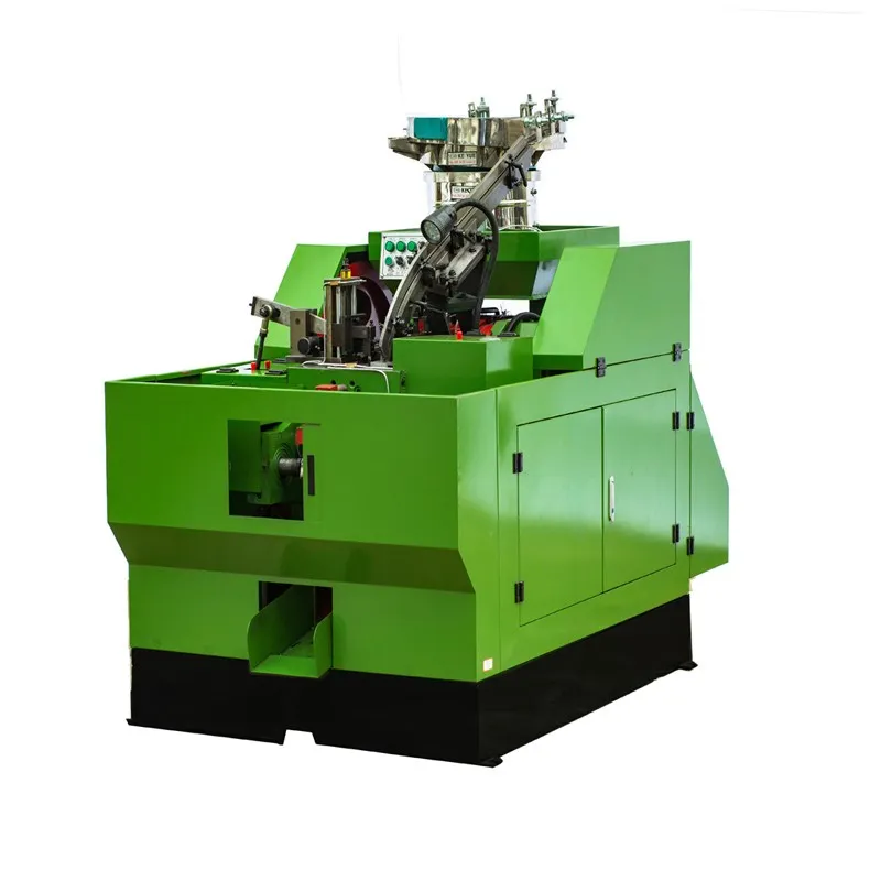 Машина для холодной высадки винтов, болтов и гаек с двуглавым передним питателем, открывающим и закрывающим пресс-формы.DH5-6-70