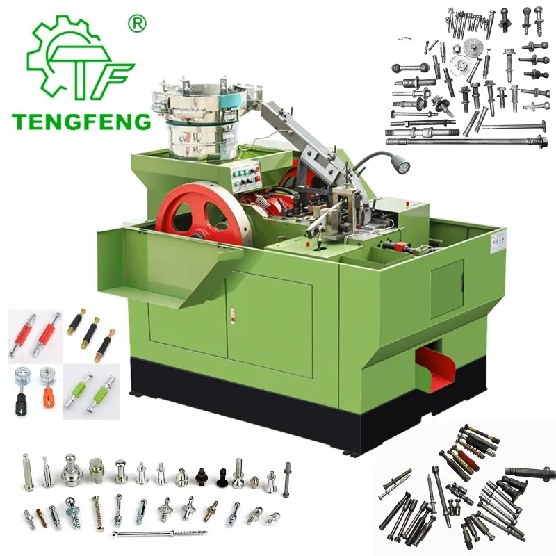 Машина для изготовления винтов с супердлинными каретными болтами Машина Рехадера-DH6-8-120