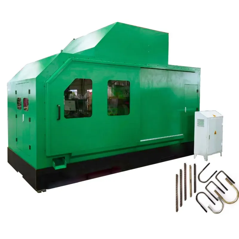 Автоматический станок для изготовления U-образных болтов с одной операцией и коробкой передач От резки проволоки до накатывания резьбы и формовки M6-200