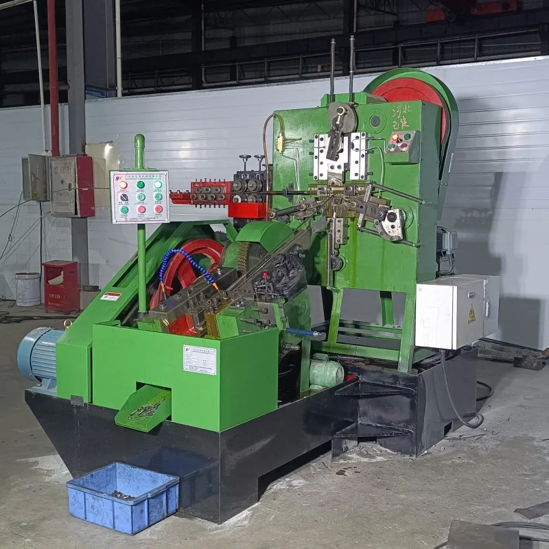 Высокоскоростной станок для гибки рым-болтов и накатывания резьбы для изготовления прецизионных крючков6b6t