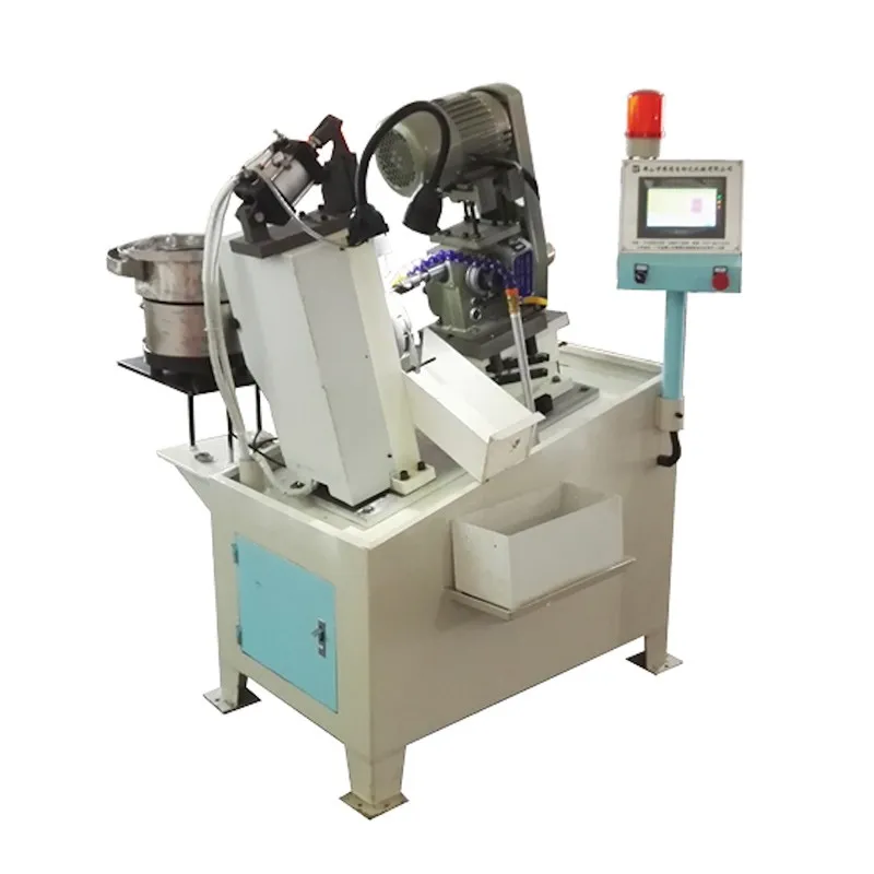 Одноосный автоматический станок для нарезания косой горизонтальной нарезки резьбы (проволоки)