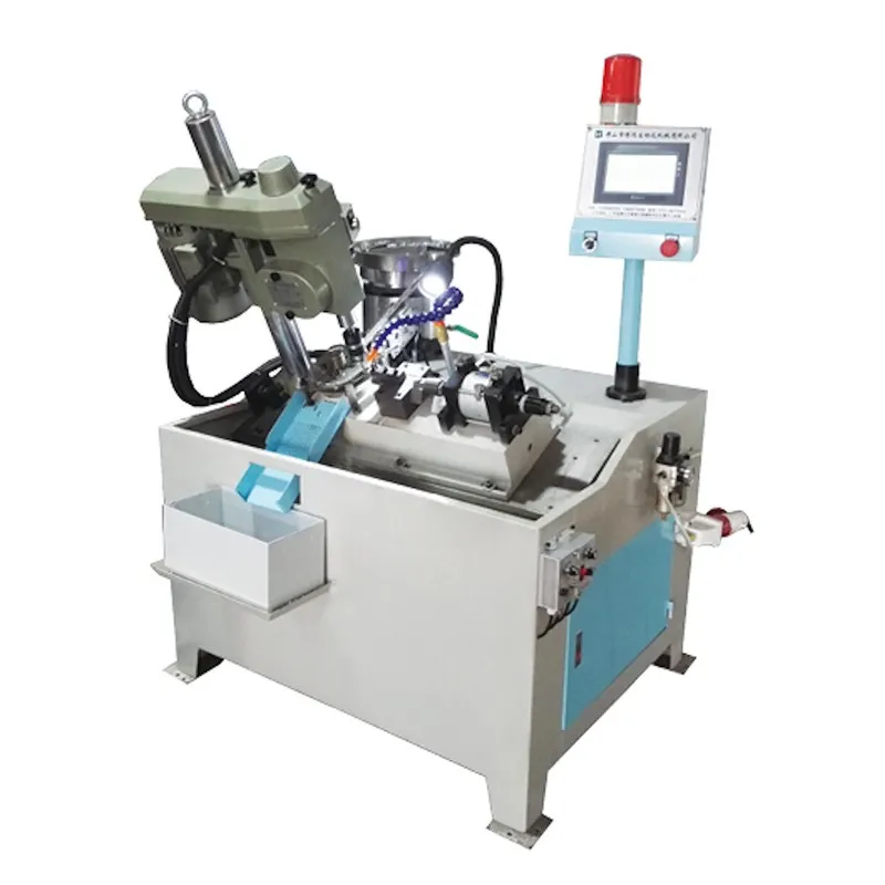 Одноосный автоматический станок для нарезания косой горизонтальной нарезки резьбы (проволоки)