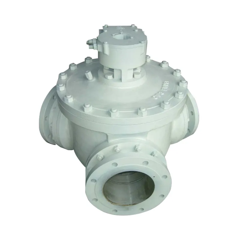 Y-образный трехходовой шаровой клапан