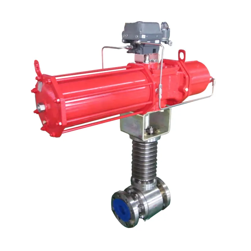 Высокотемпературный шаровой клапан