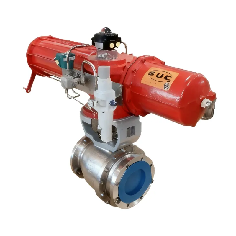 Конструктивный пневматический привод шотландского хомута