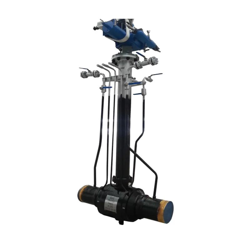 Полностью сварной шаровой клапан для подземной установки