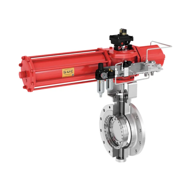 Трехэксцентриковый дисковый клапан