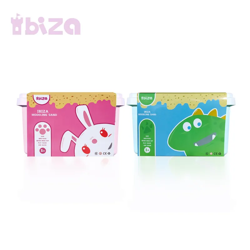 Волшебный песок в коробке с кроликом