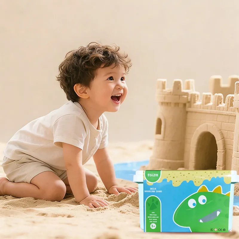 Волшебный песок в коробке с кроликом