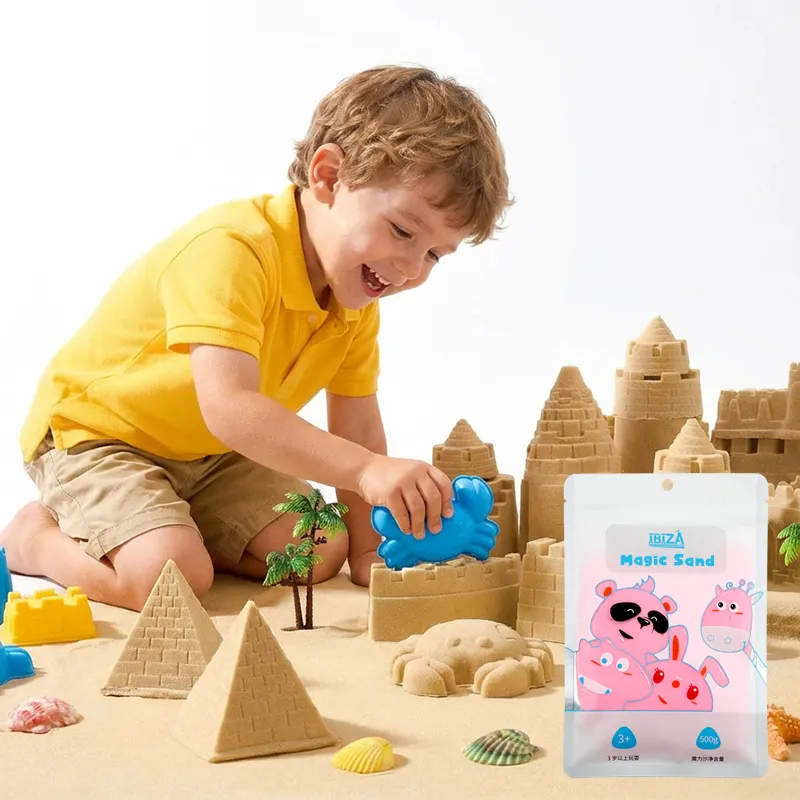 Волшебный песок в мешочке с пандой