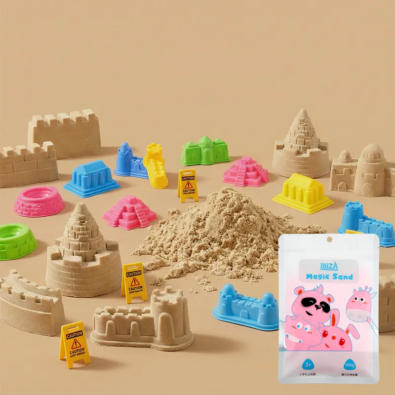 Волшебный песок в мешочке с пандой