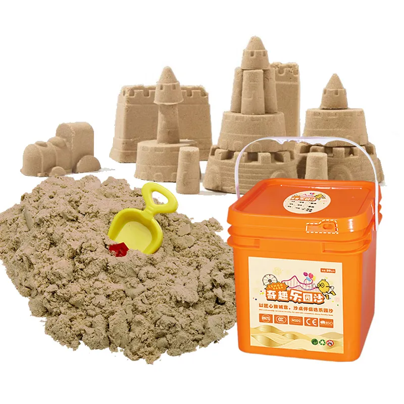 Волшебный песок в оранжевых бочках