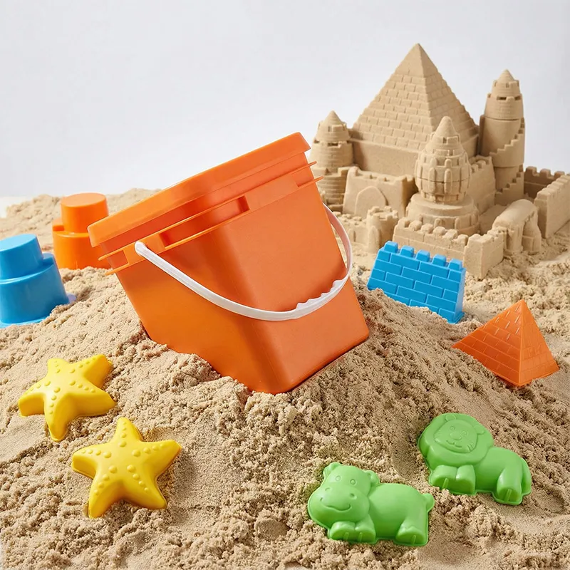 Волшебный песок в оранжевых бочках