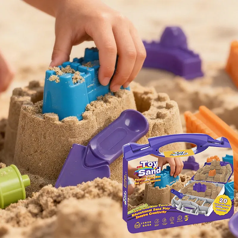 Волшебный песок в чемоданчике