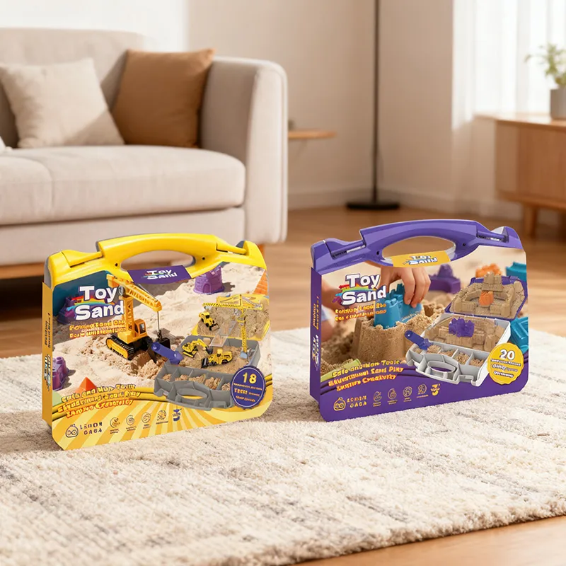 Волшебный песок в чемоданчике