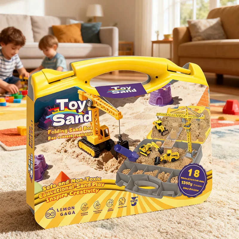 Волшебный песок в чемоданчике