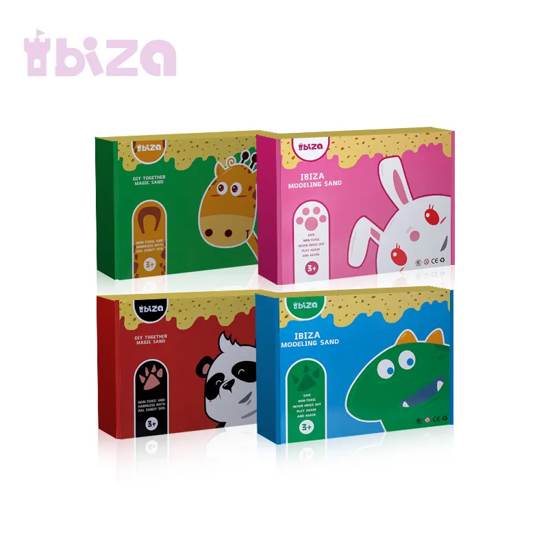 Волшебный песок в ящике с кроликом