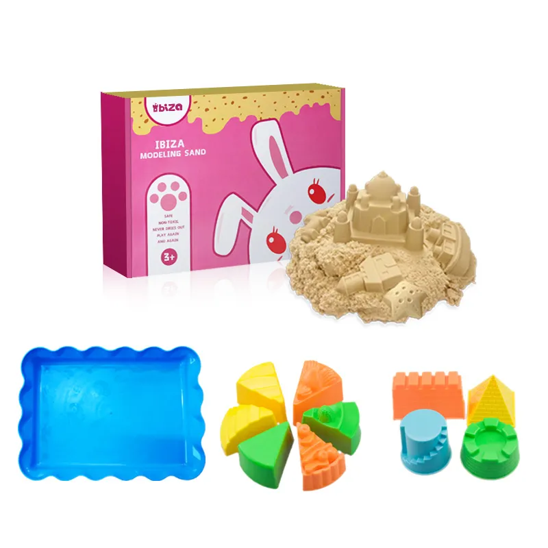 Волшебный песок в ящике с кроликом