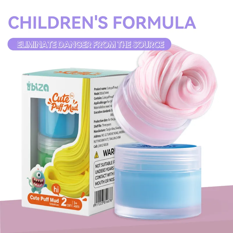 Забавная пышная сладкая слизь