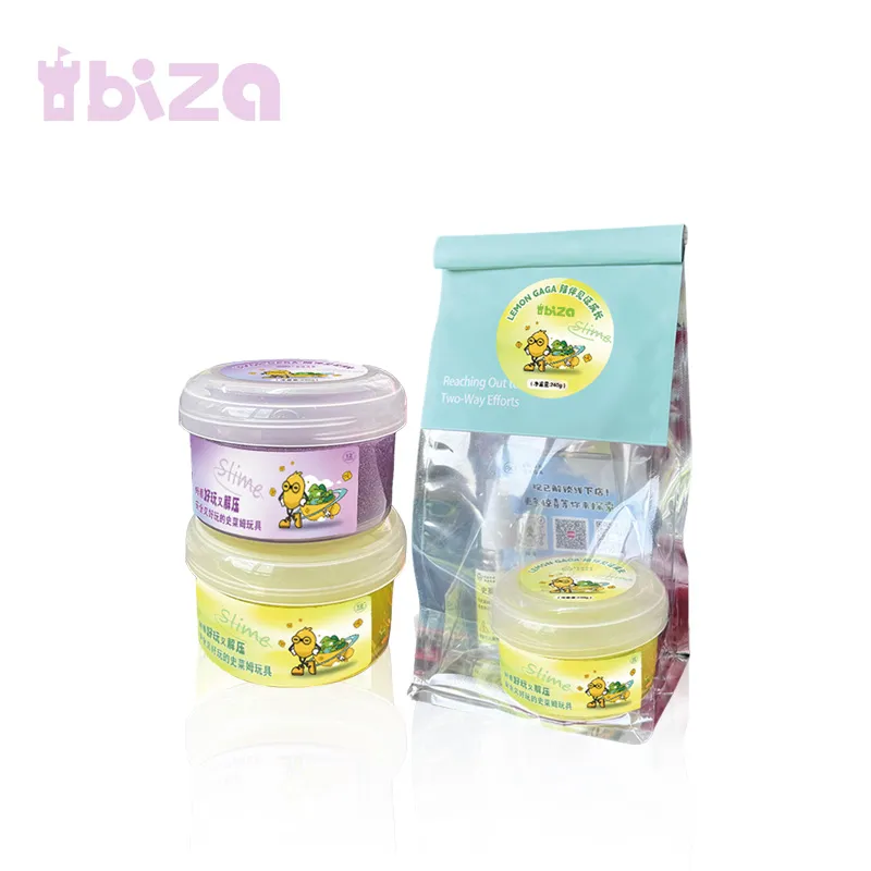 Слизь из пакетика для тостов